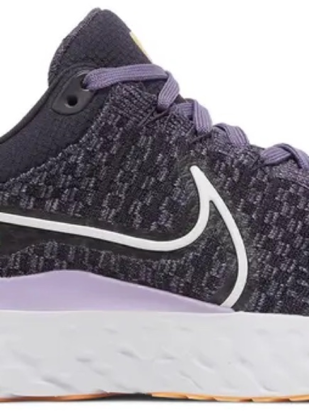 Nike Women's Purple Infinity React Run Flyknit Trainer